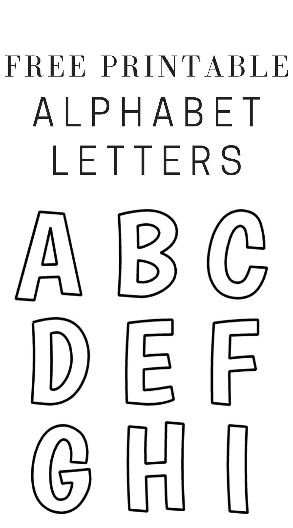 3 Inch Printable Letters To Cut Out Free