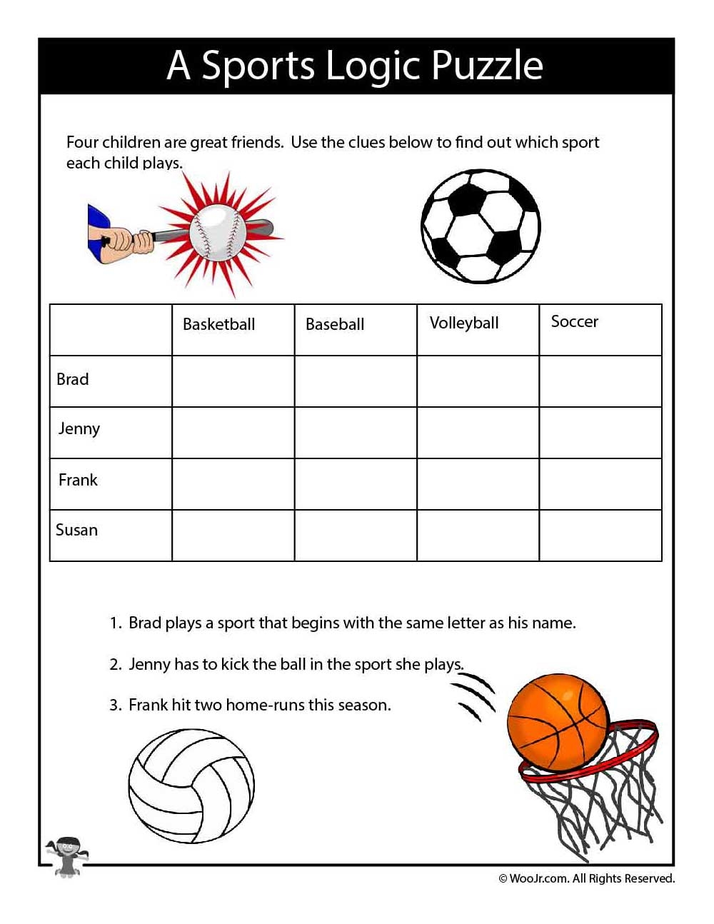 Free Printable Puzzles For Kids Ages 4-8