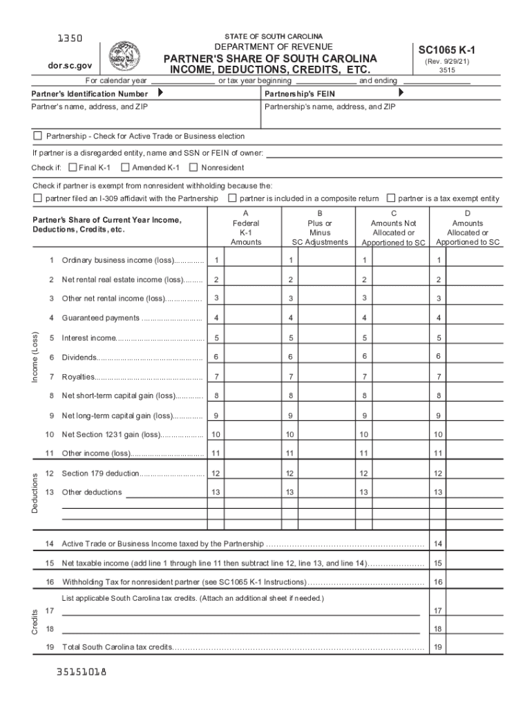 Irs Form K-1 2023 Instructions