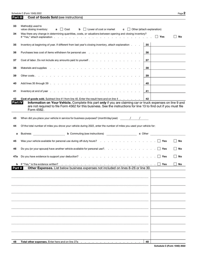 Schedule C Form 1040 Fill And Sign Online With Lumin