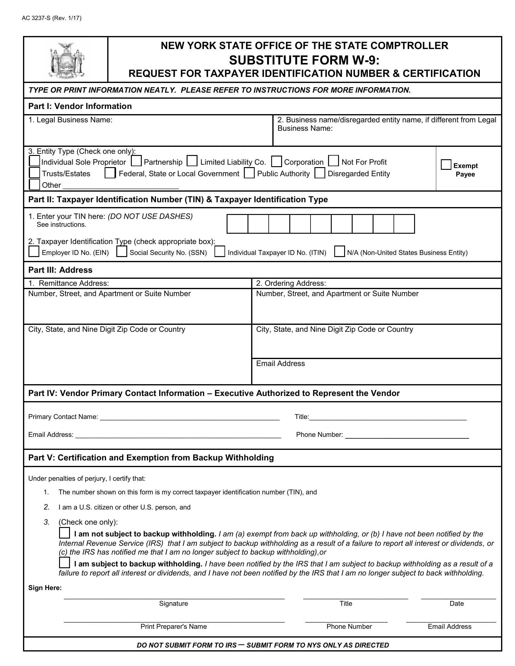 Download Blank W9 Form 2023