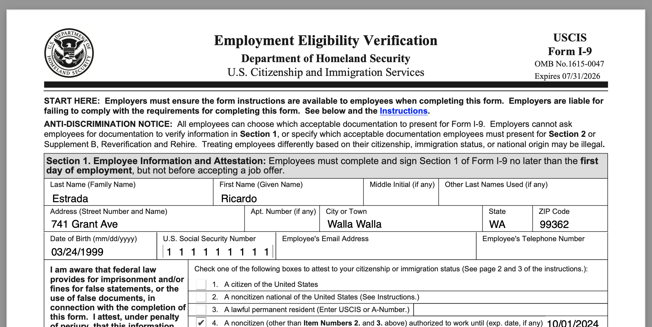 The Definitive Guide To Filling Out The Form I 9 For H 2A Workers