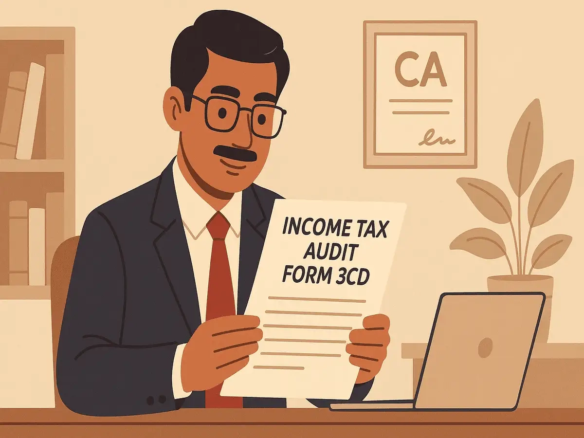 Top Five Changes In Income Tax Audit Form 3CD For AY 2025 26 