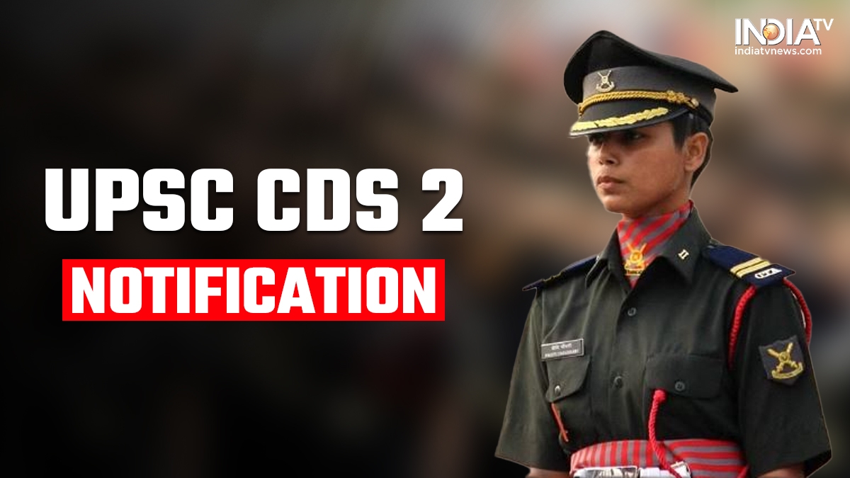 upsc cds 2 notification 2023 out on upsc gov in check exam date