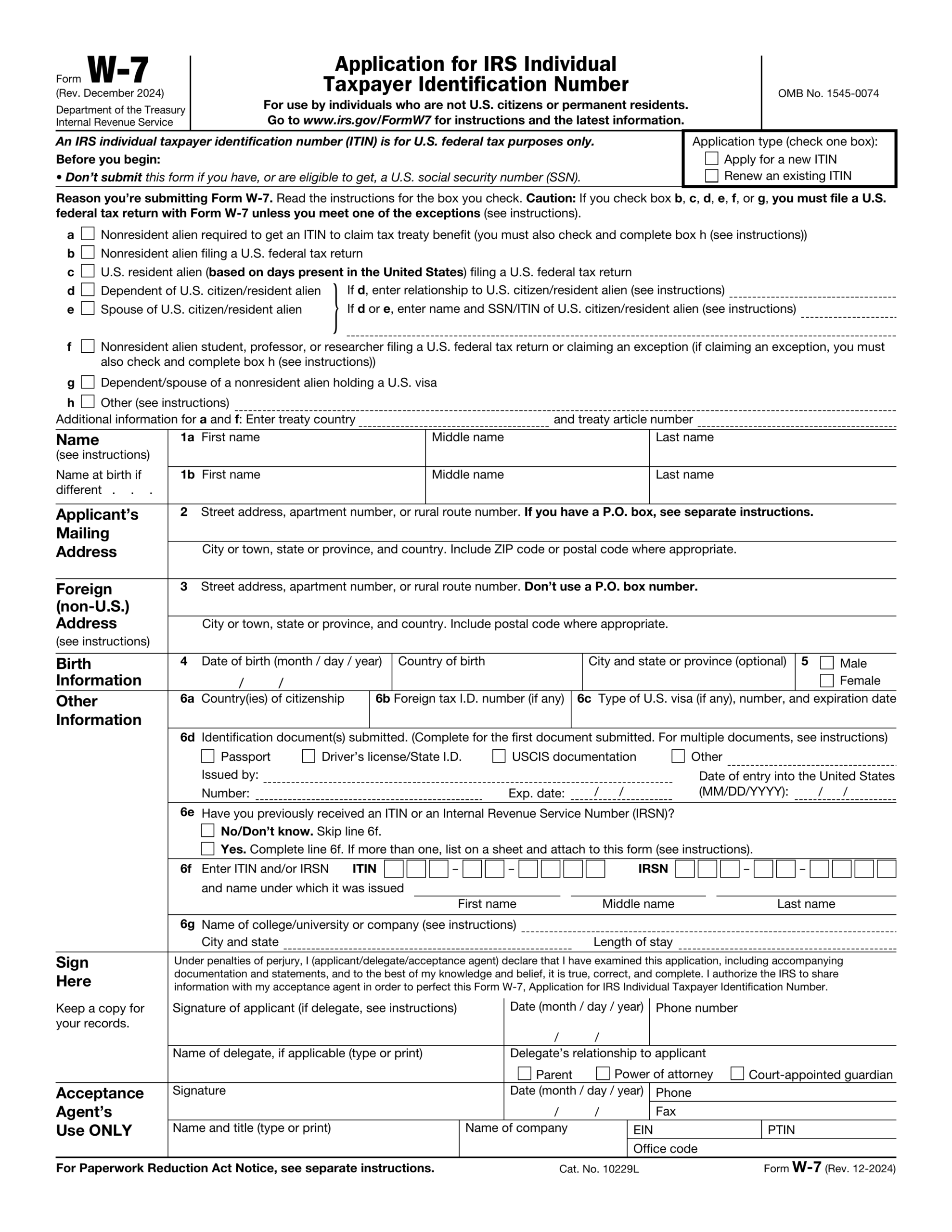 W 7 Form 2024 2025 How To Fill amp Download PDF Guru