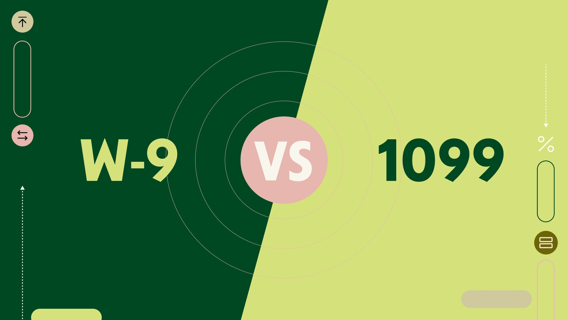 What Is A 1099 Form Vs W9