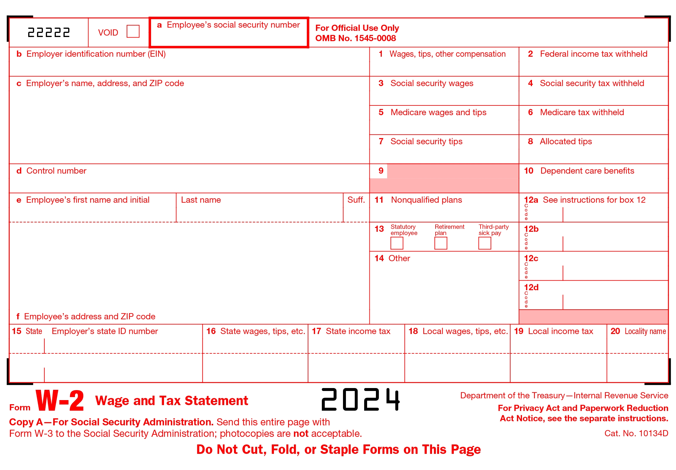 W2s 2024 2024 W 2 Tax Forms Pack Of 25 Laser Compatible 