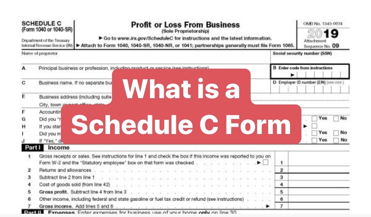 Irs Form Schedule C 2022 Gross Receipts