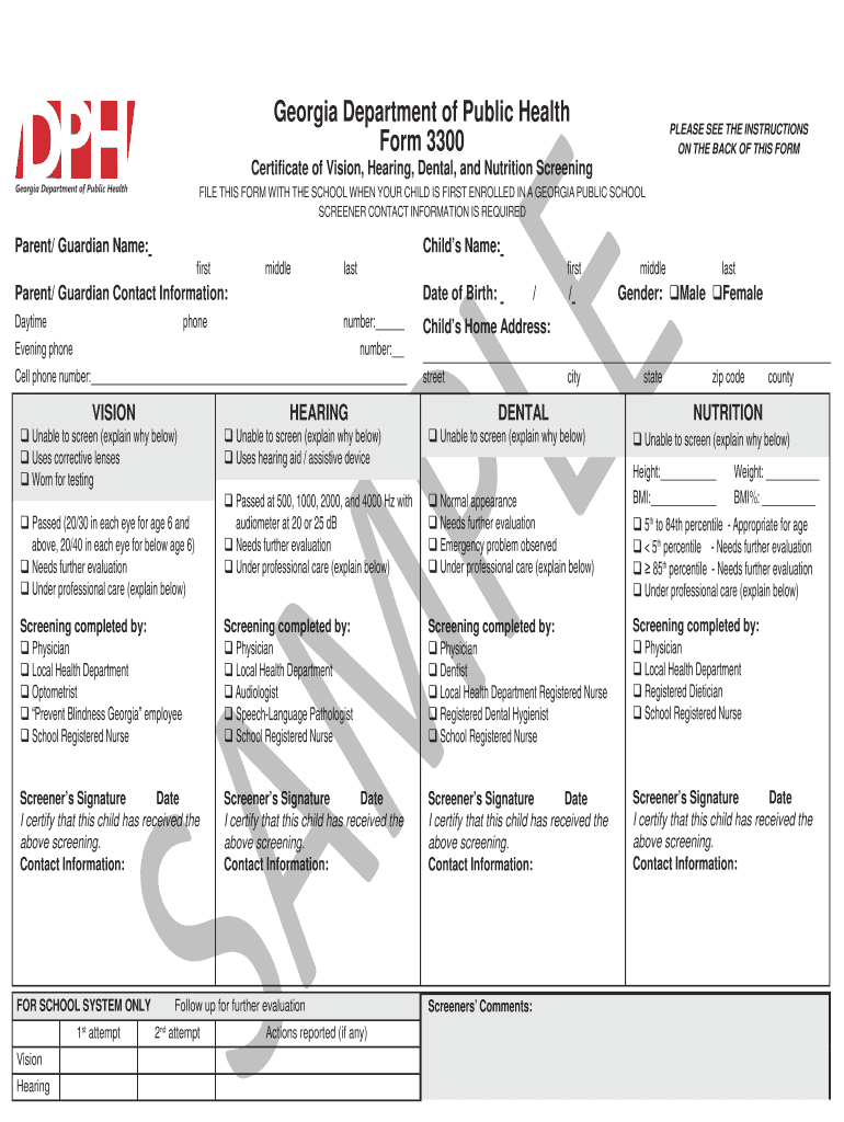Where To Get Form 3300 Filled Out Fill Out amp Sign Online DocHub