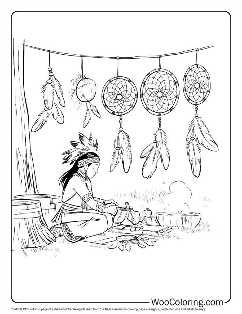 Native American Coloring Sheets Printable