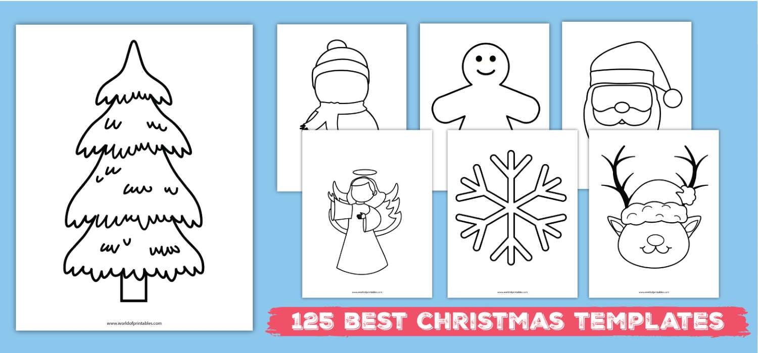 Free Printable Christmas Template