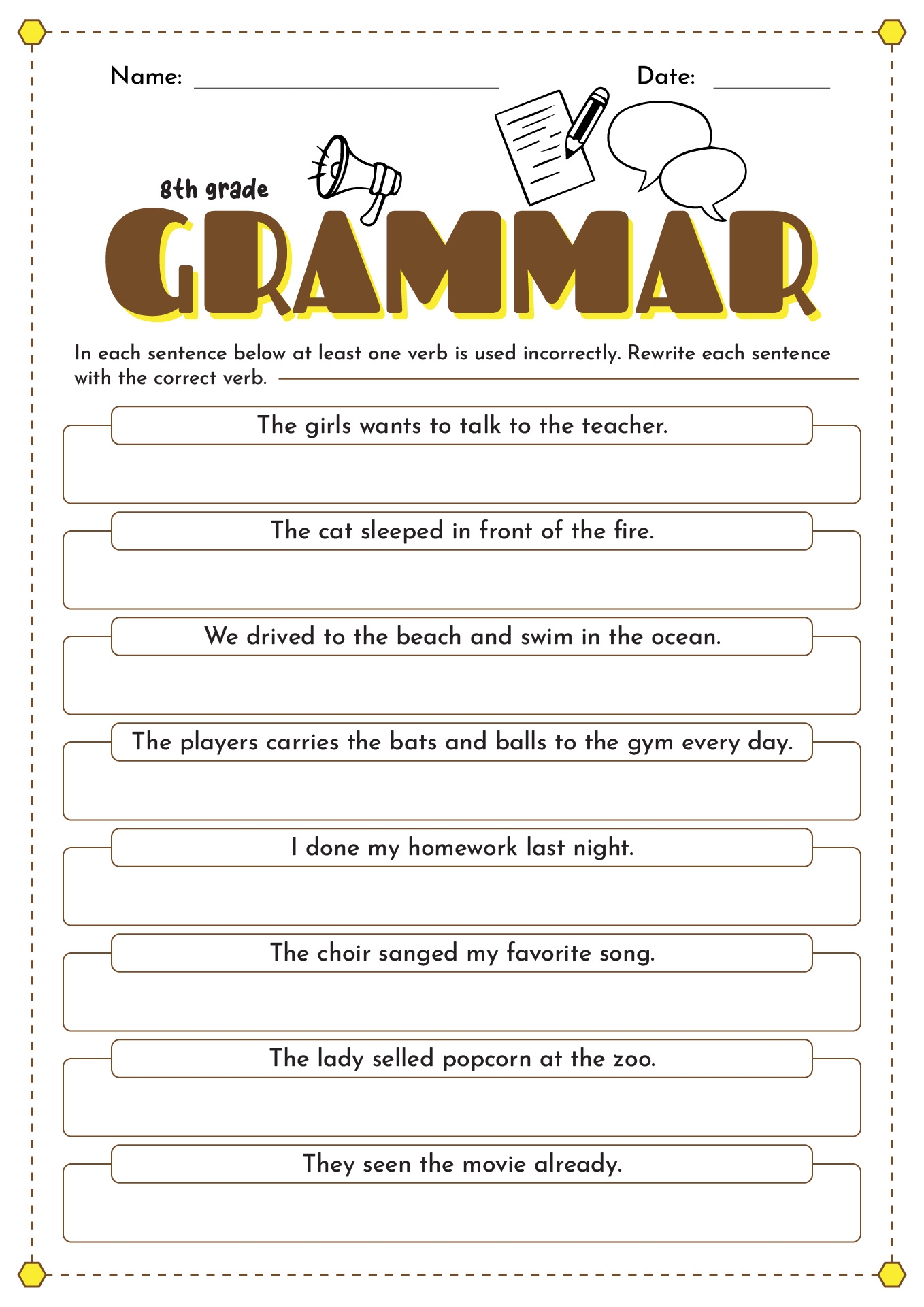17 8th Grade Spelling Worksheets Free PDF At Worksheeto 