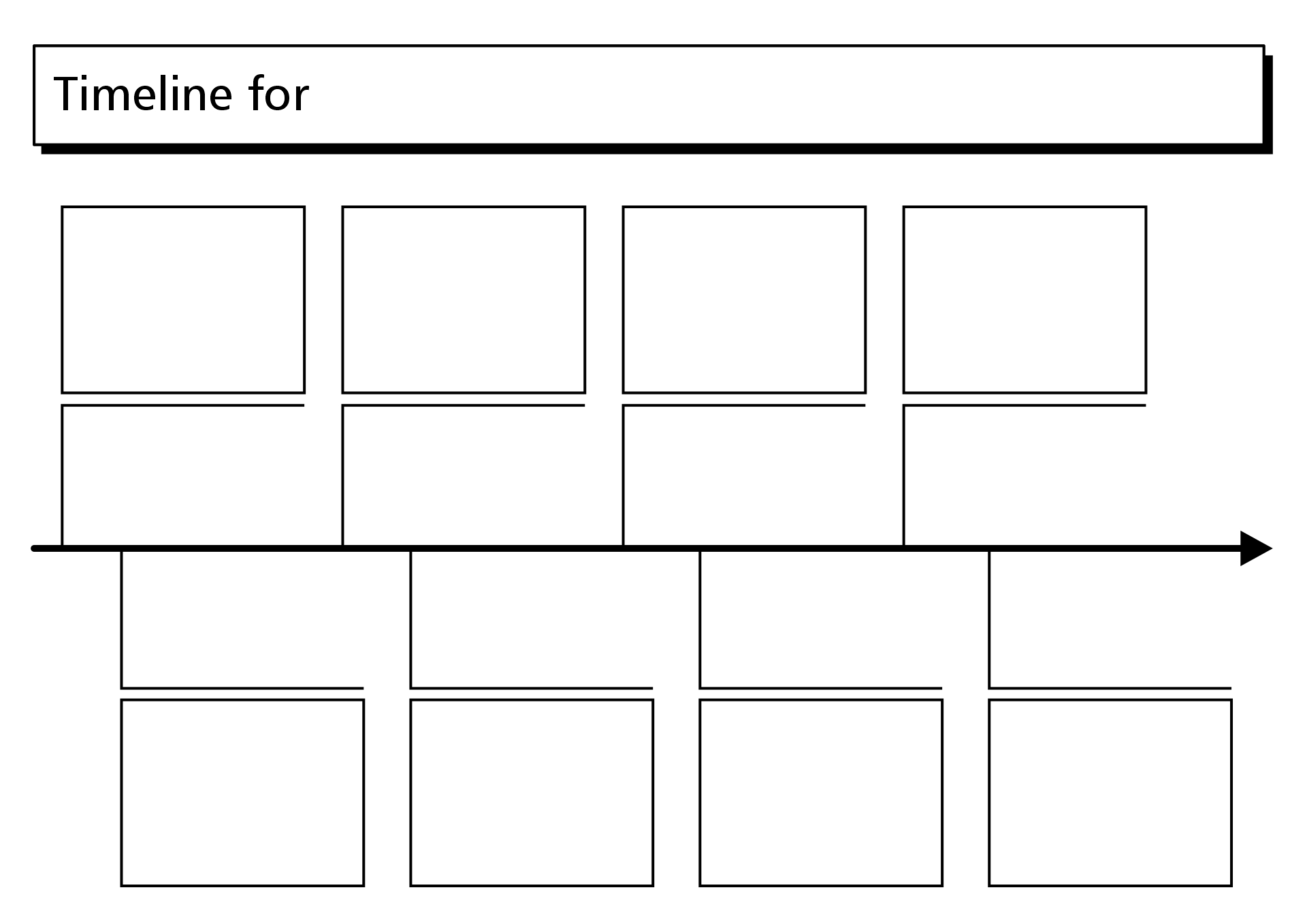 17 Blank Printable Timeline Worksheets Free PDF At Worksheeto 