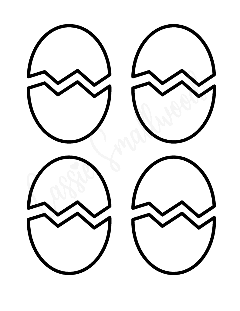 19 Egg Templates Free Printable Cassie Smallwood