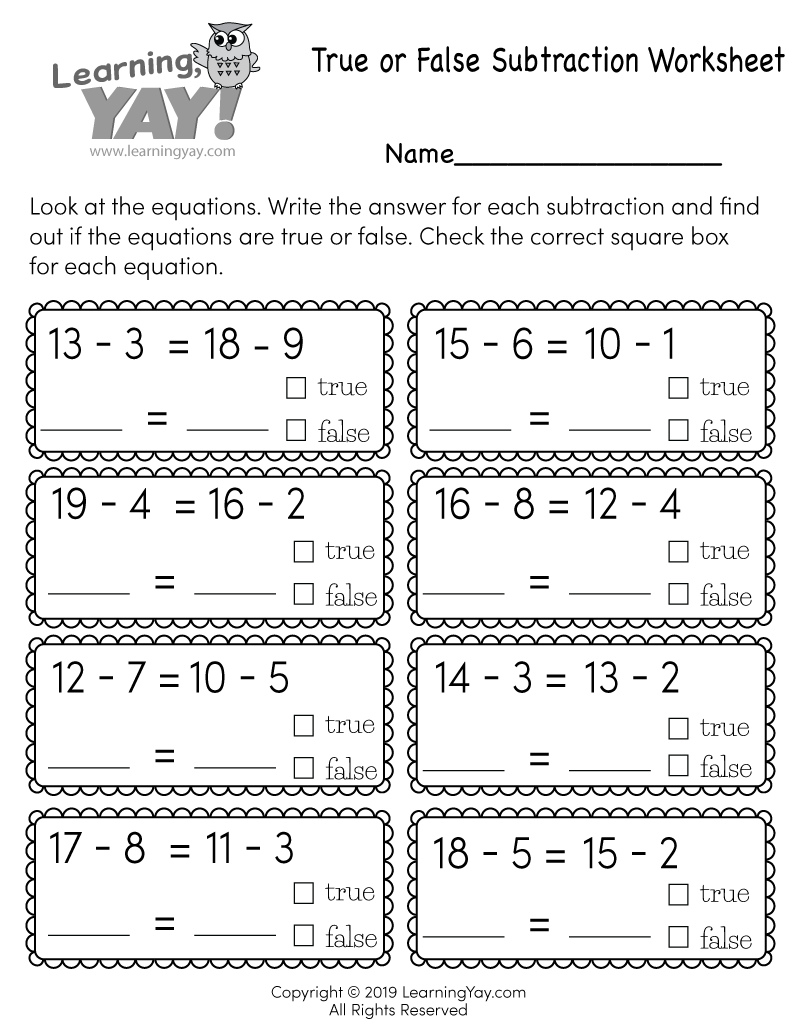 Free Printable 1st Grade Math Worksheets