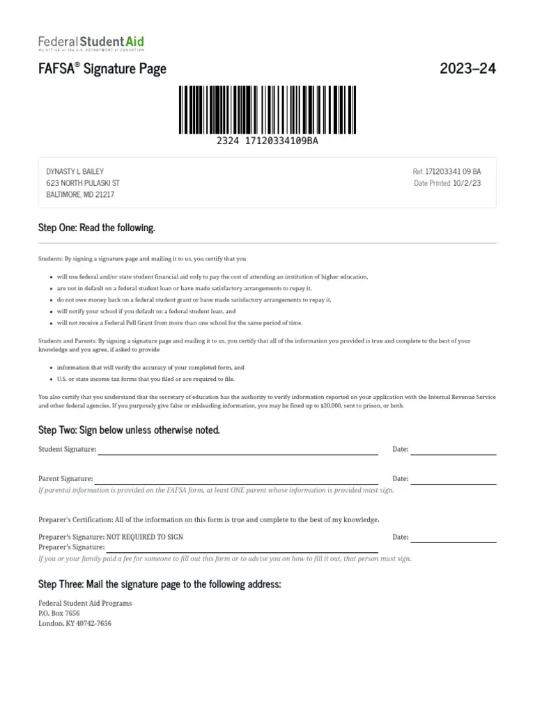 Fafsa Sample Form 2024