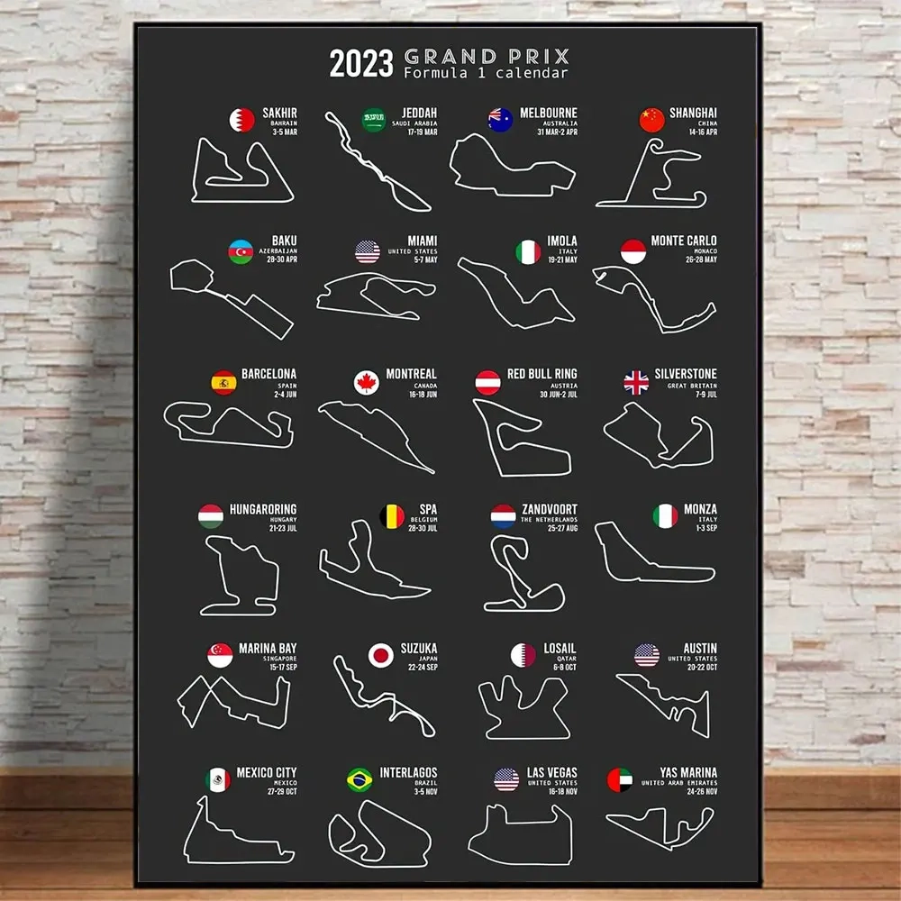 Formula 1 Schedule 2023 Printable Version
