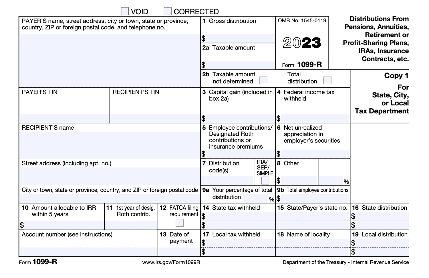 2024 1099 R Tax Statements