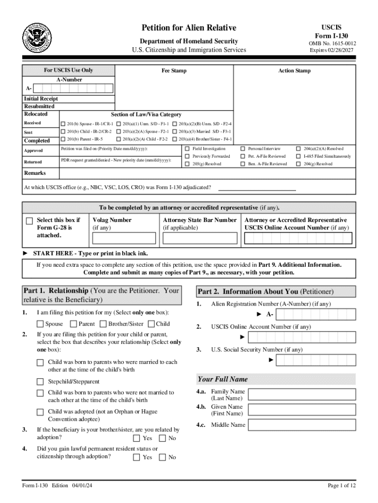 130u Form 2021