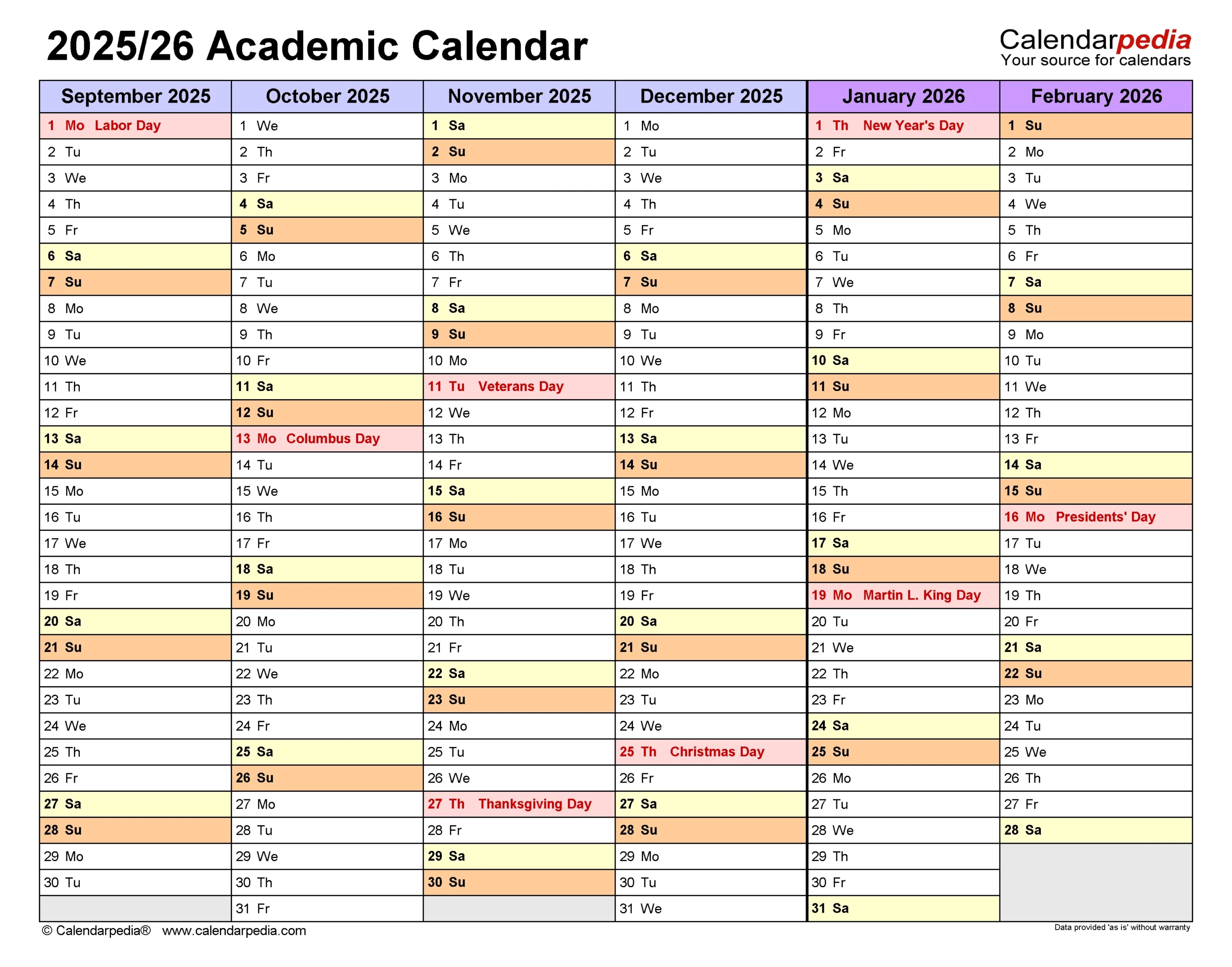 2025 2026 Jcps Calendar Printable