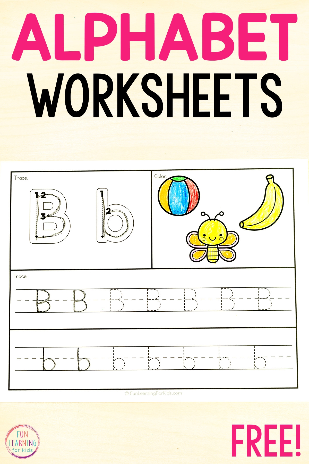Free Printable Alphabet Worksheets Preschool