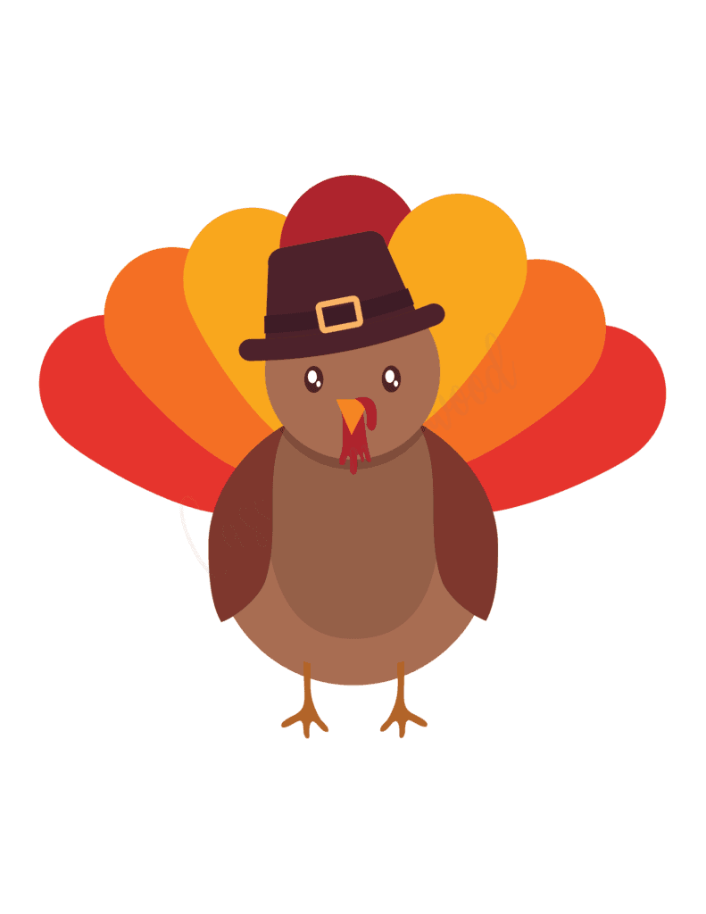 31 Cutest Turkey Templates Cassie Smallwood