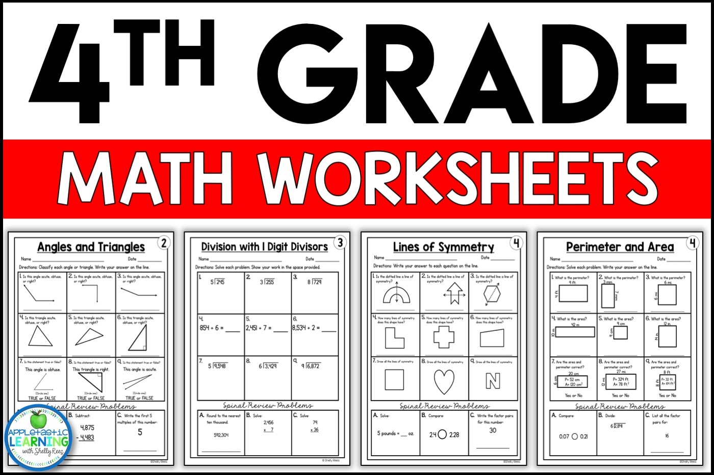 Printable Worksheets For 4th Graders