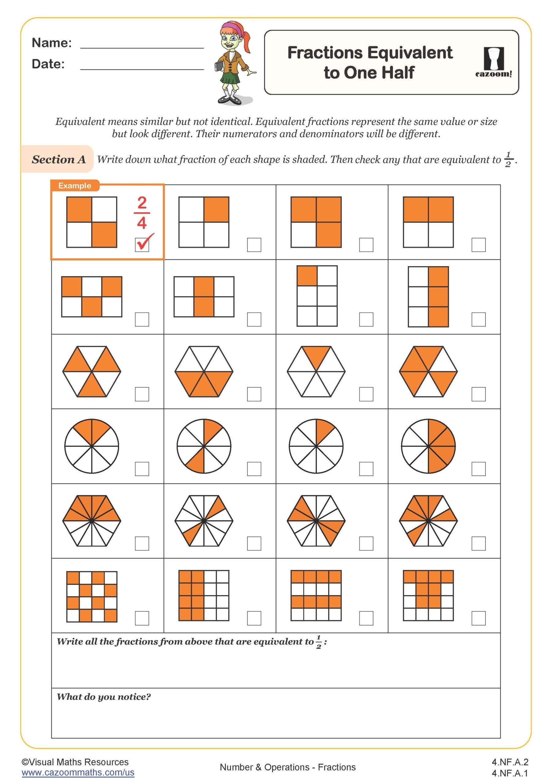 Math For 4th Graders Printable Worksheets