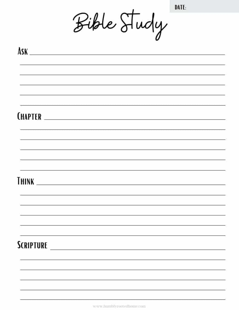 Free Printable Bible Worksheets