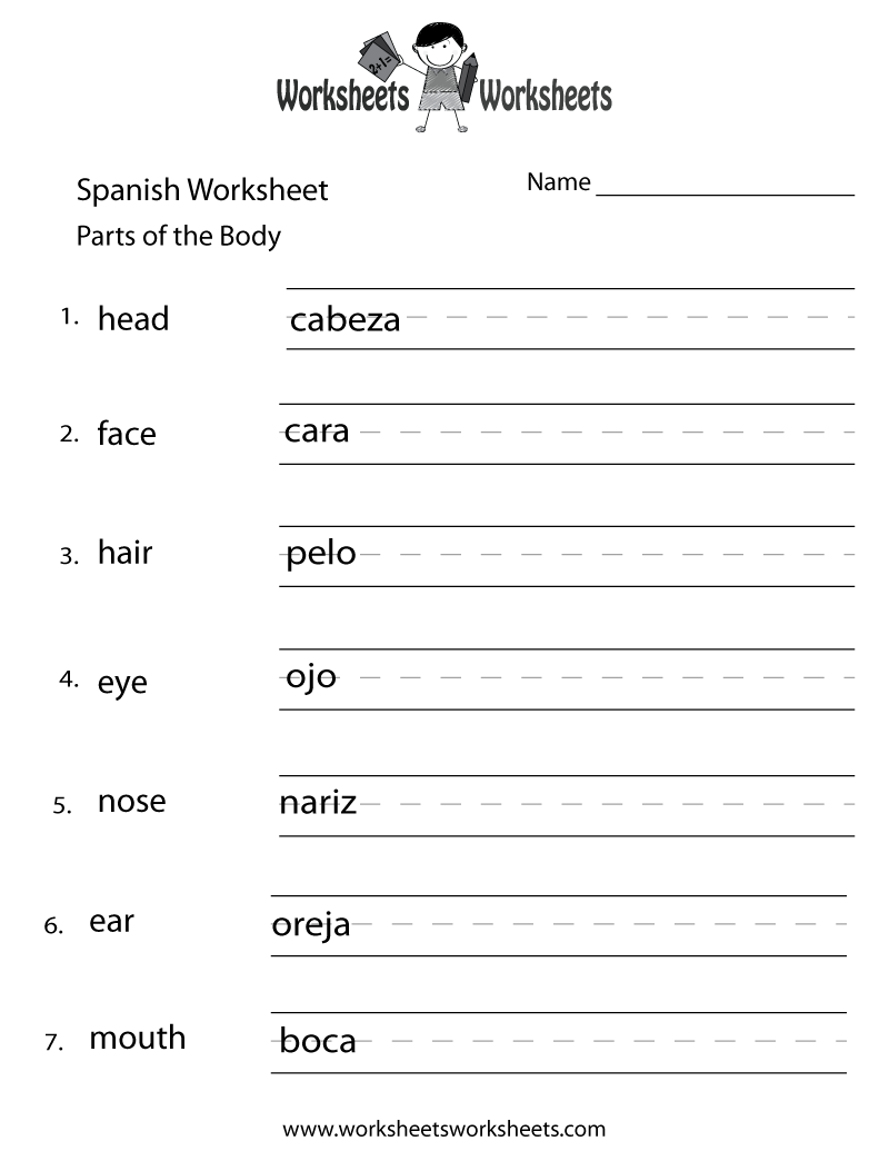 58 Spanish Worksheets Ideas Spanish Worksheets Learning Spanish 