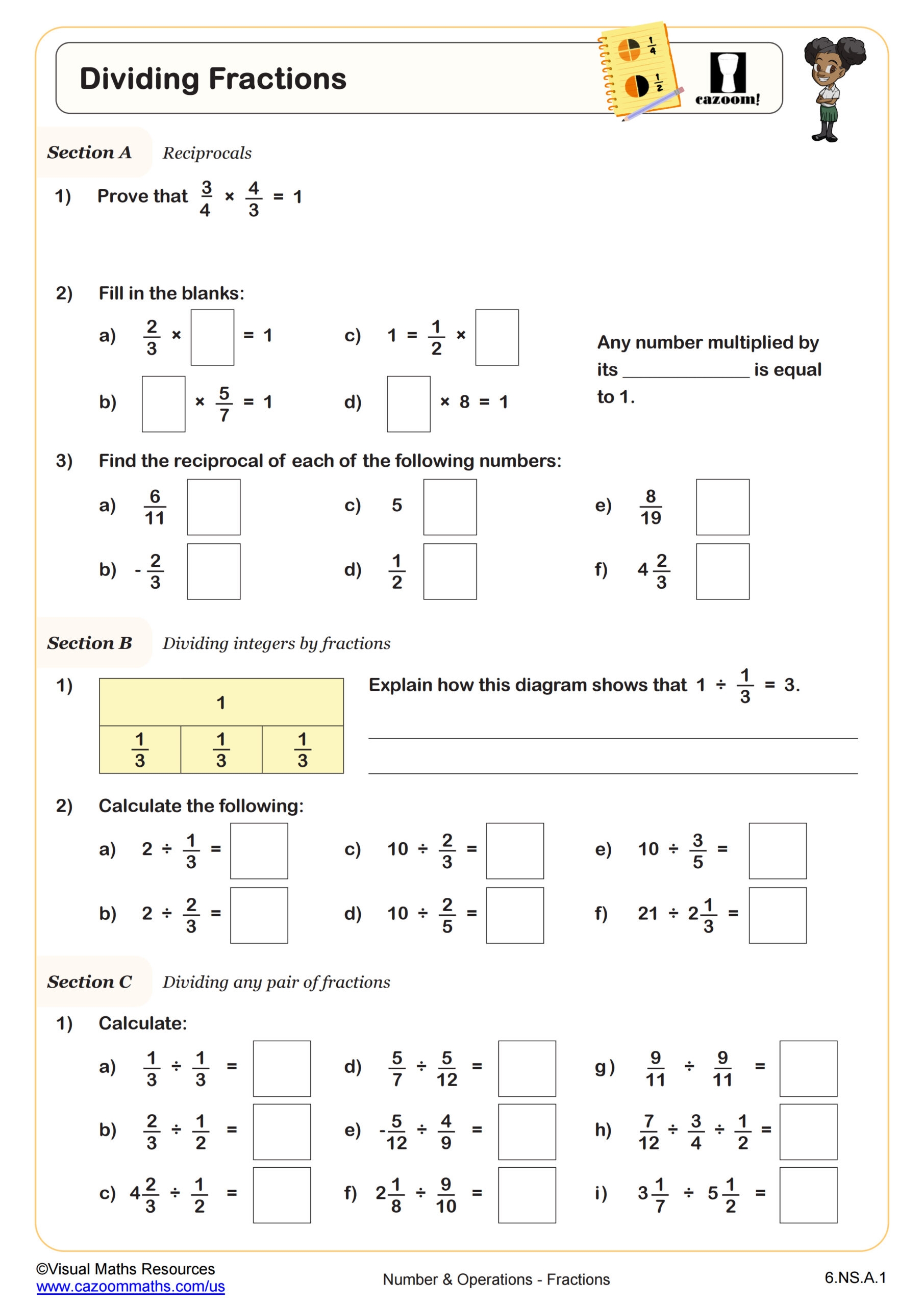 Free Printable Worksheets For 6th Graders