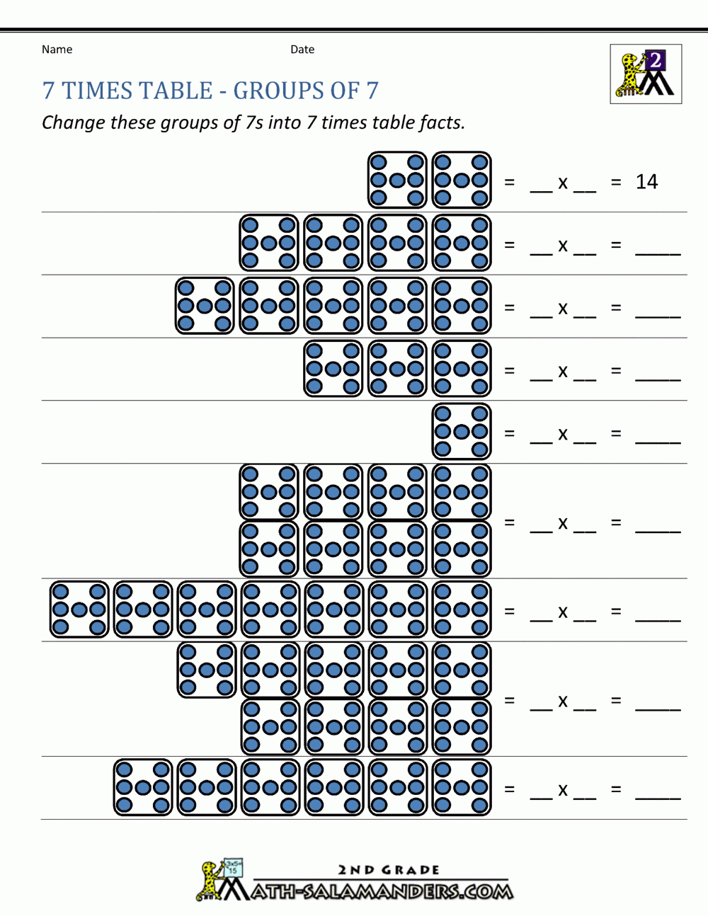 7 Times Table