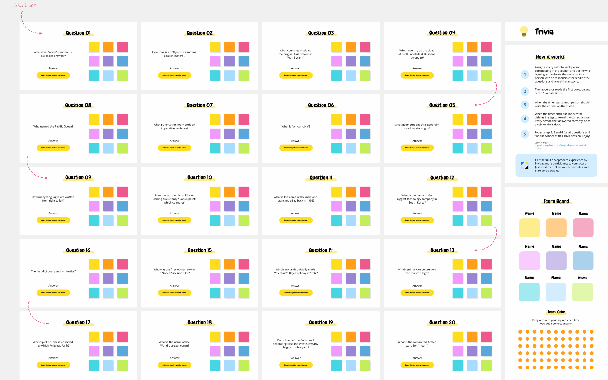 Free Printable Icebreakers For Work