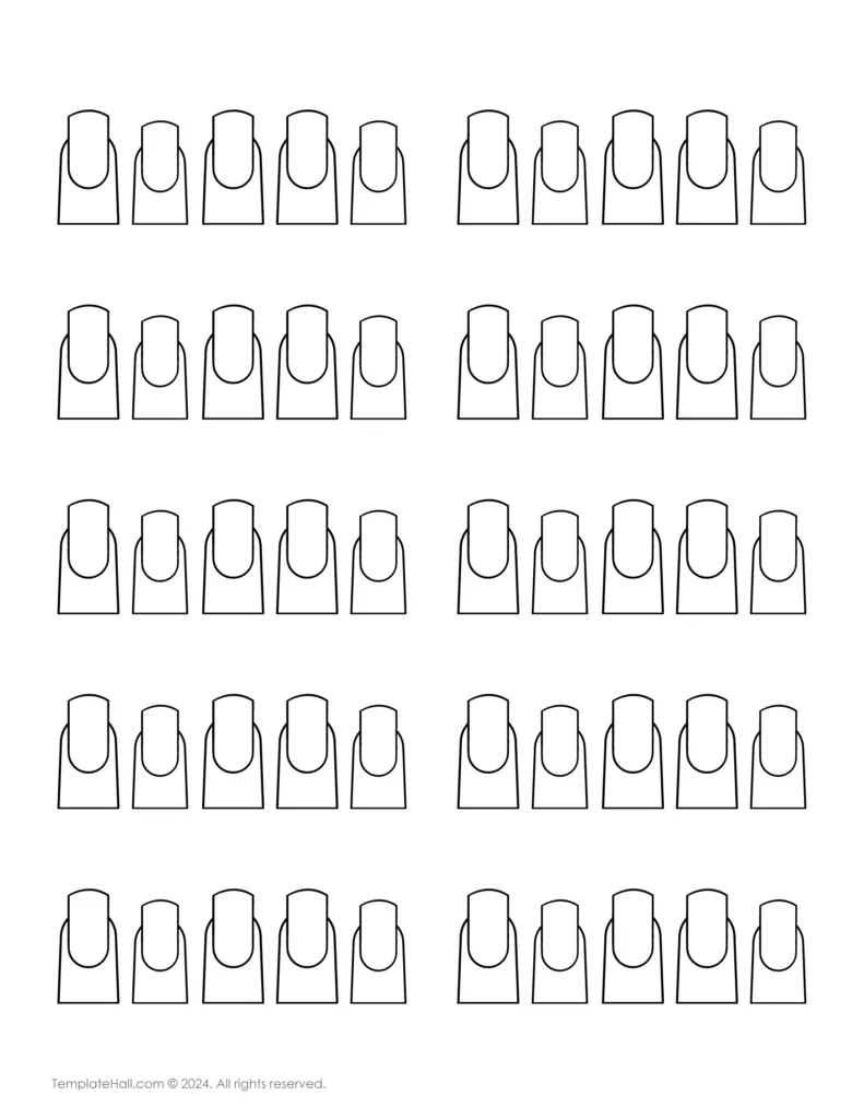 86 Free Nail Templates PDF Word G Docs AI 