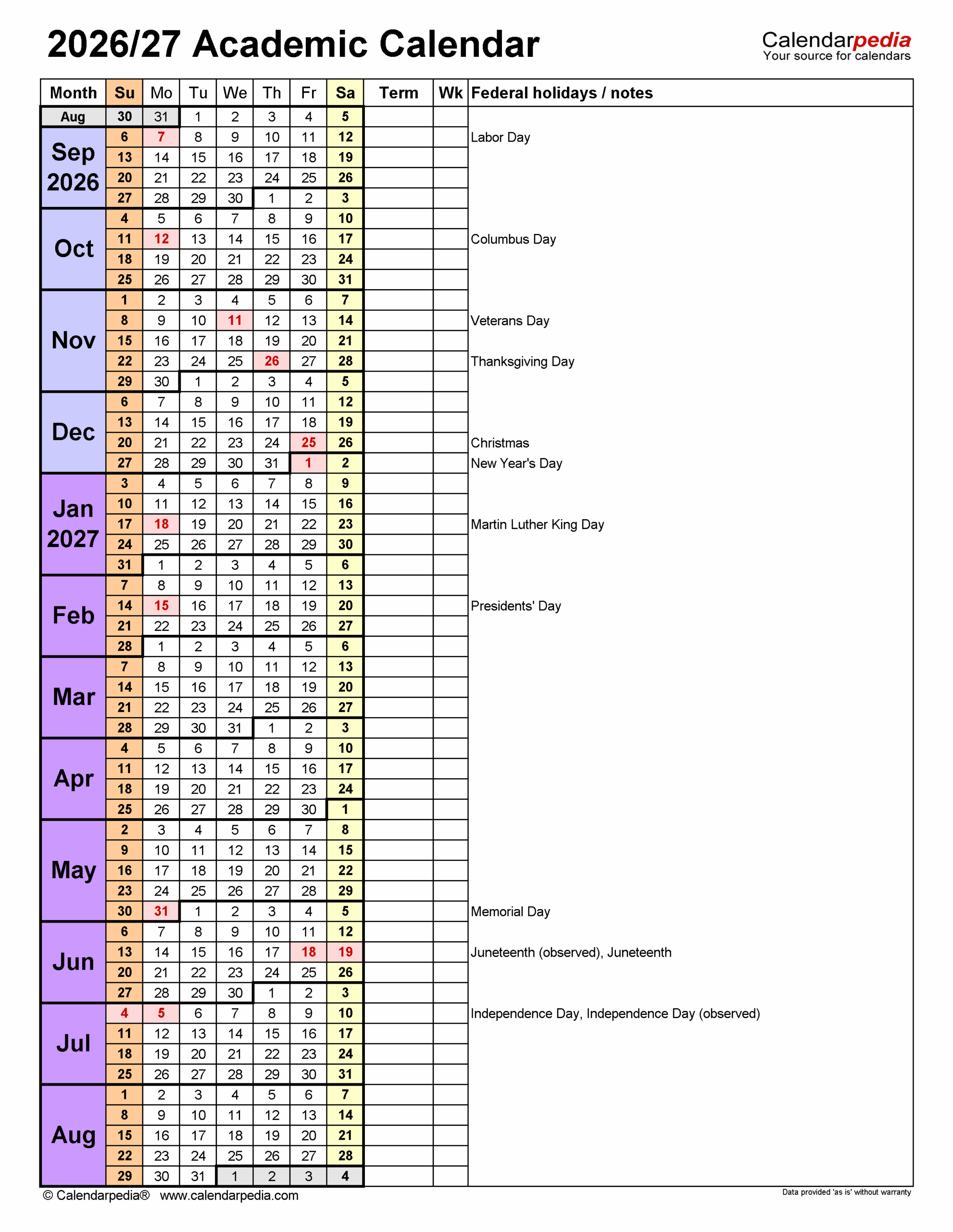 Ndsu Academic Calendar 2025 2026 Printable