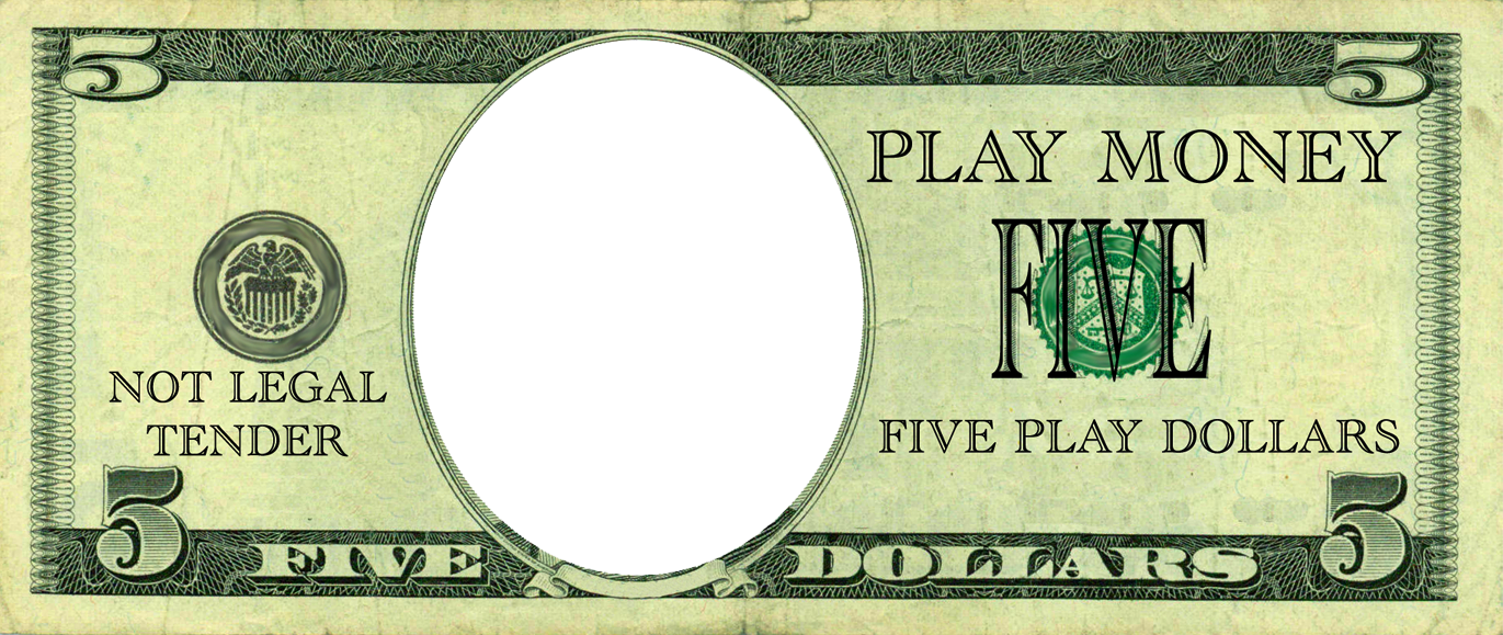 Money Template Printable