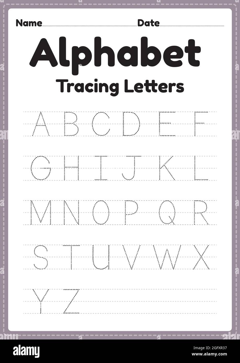 Kindergarten Printable Worksheets Abcs