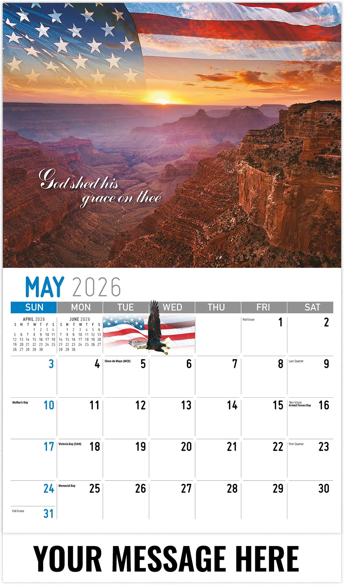 United States Calendar 2026