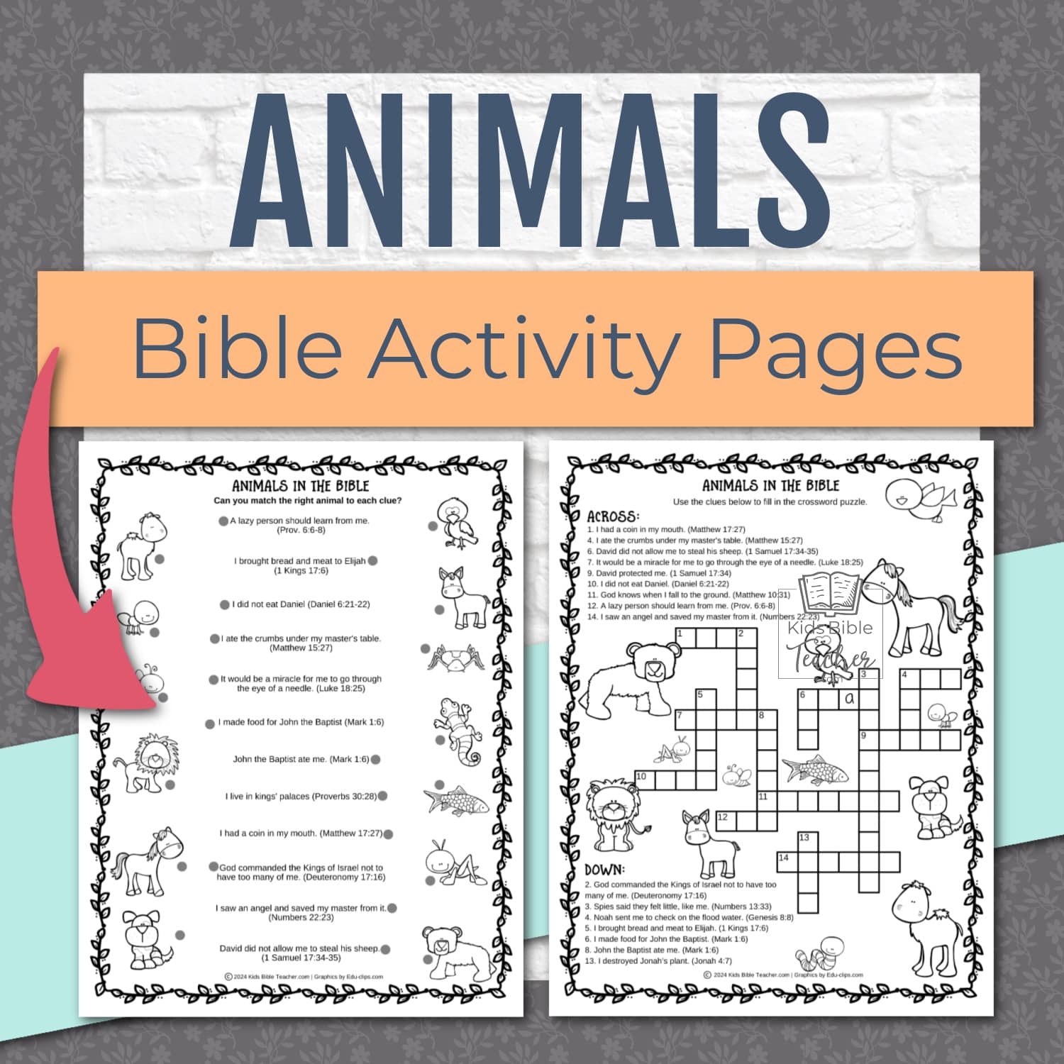 Free Printable Bible Activity For Kids