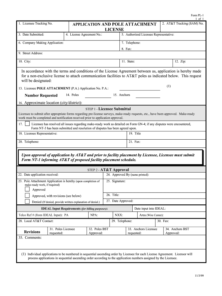 At T Access Application Form Fill Online Printable Fillable 