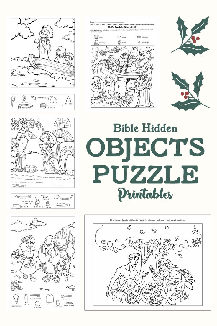 Free Printable Bible Hidden Pictures For Kids