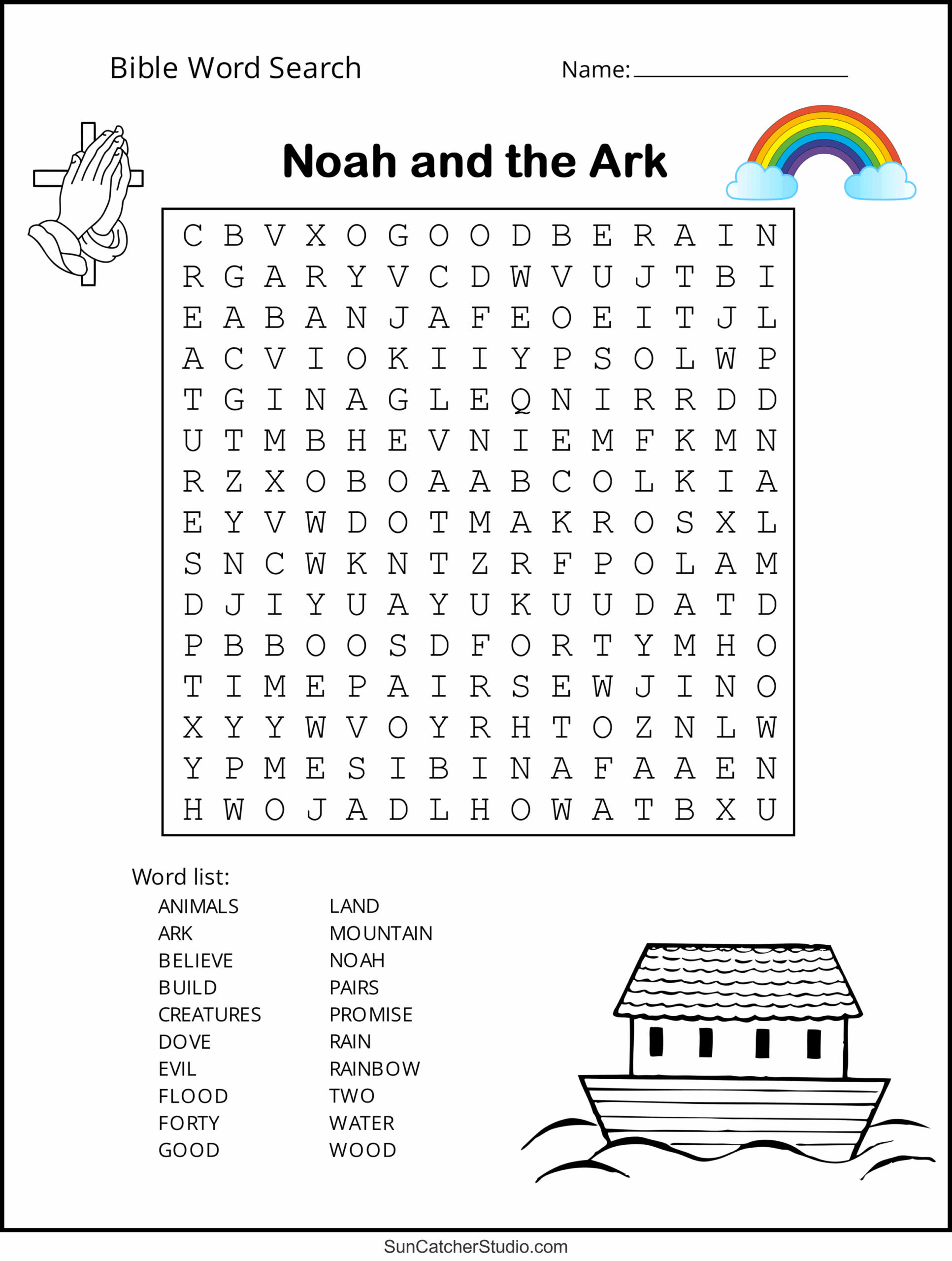 Free Printable Christian Puzzles