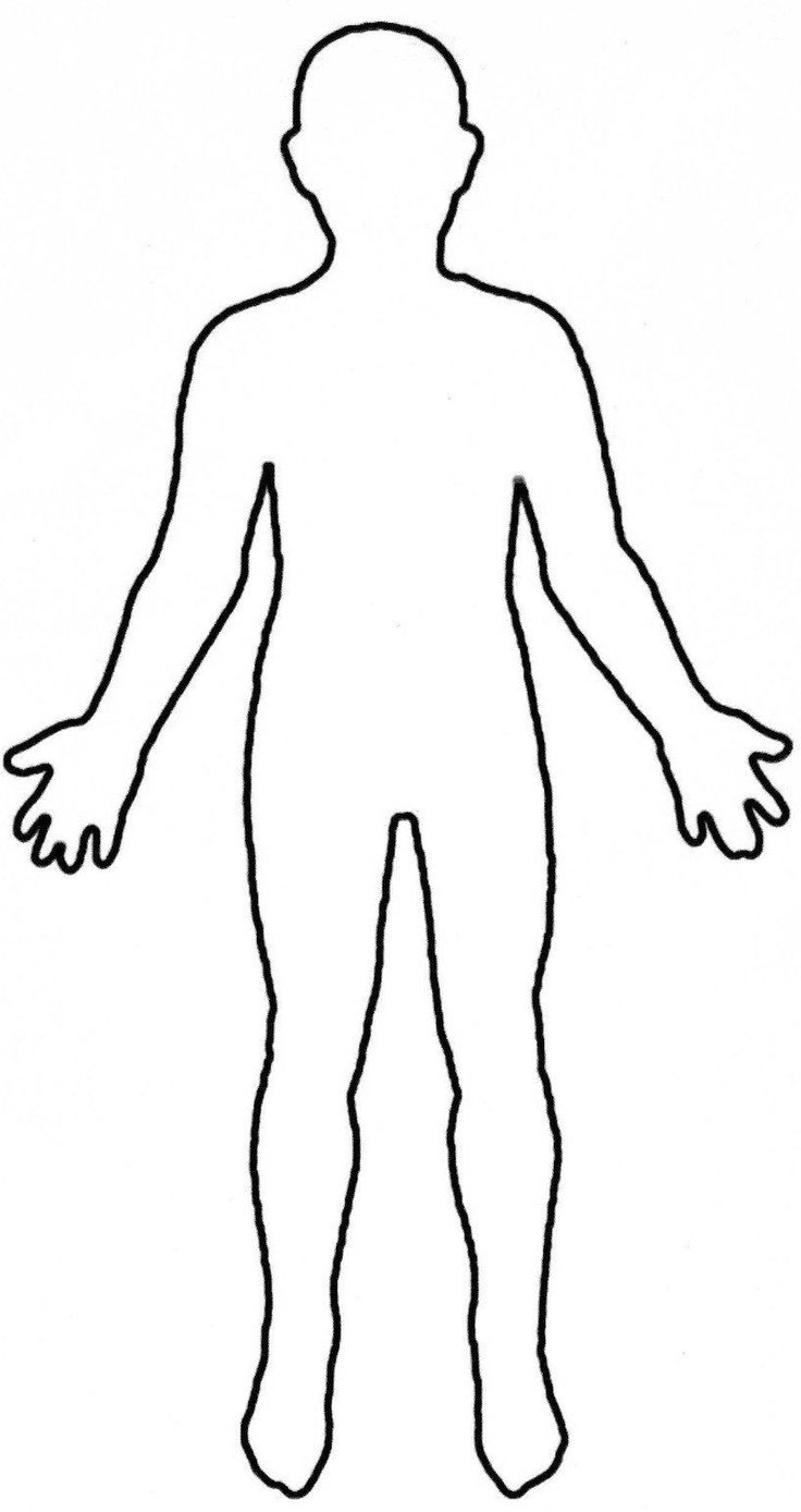 Blank Body Map Template KAESG BLOG