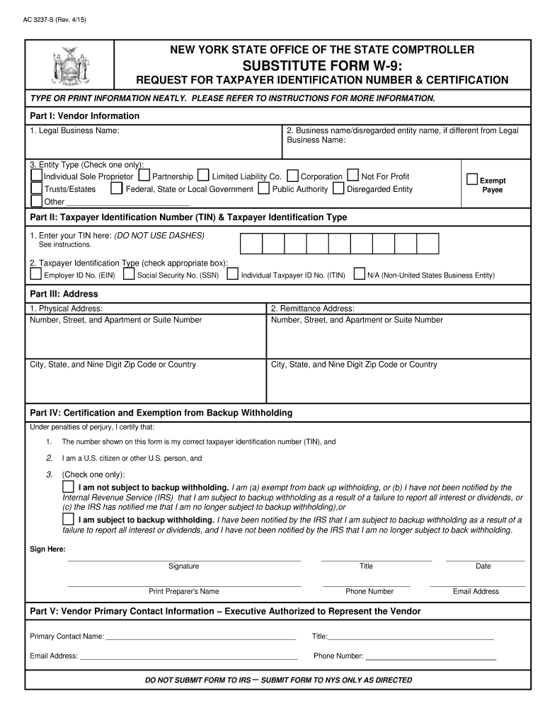 Blank W9 Fill Out amp Sign Online DocHub