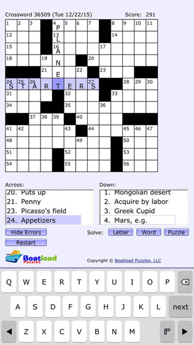 Boatload Puzzles Daily Crosswords For IOS Free Download And 