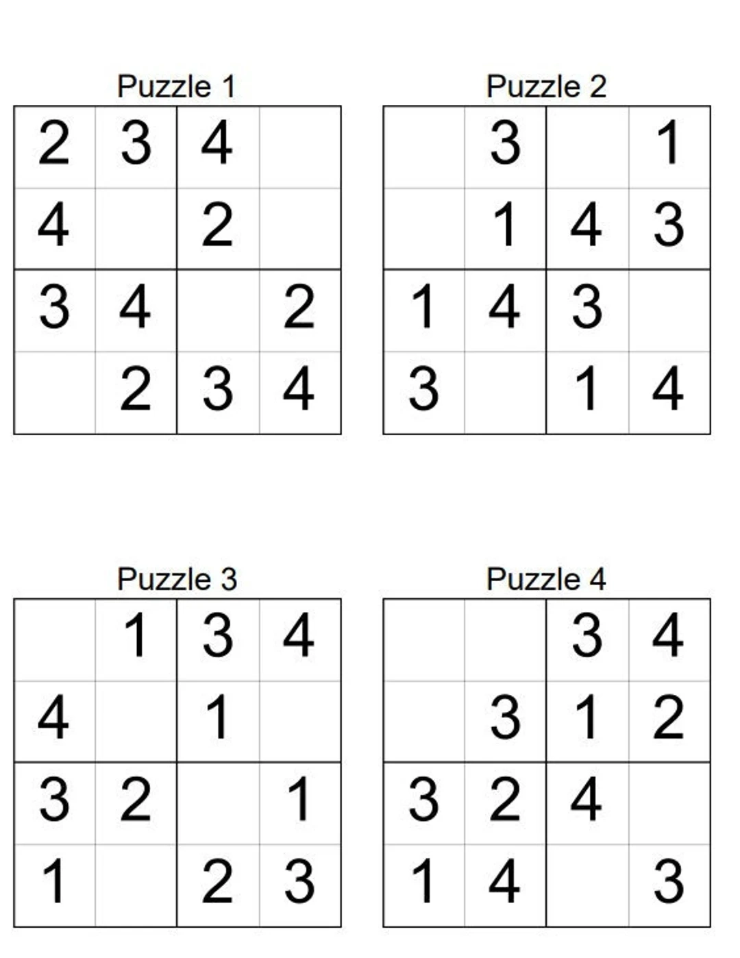 Buy Kids PRINTABLE Sudoku Puzzles INSTANT DOWNLOAD Online In India Etsy