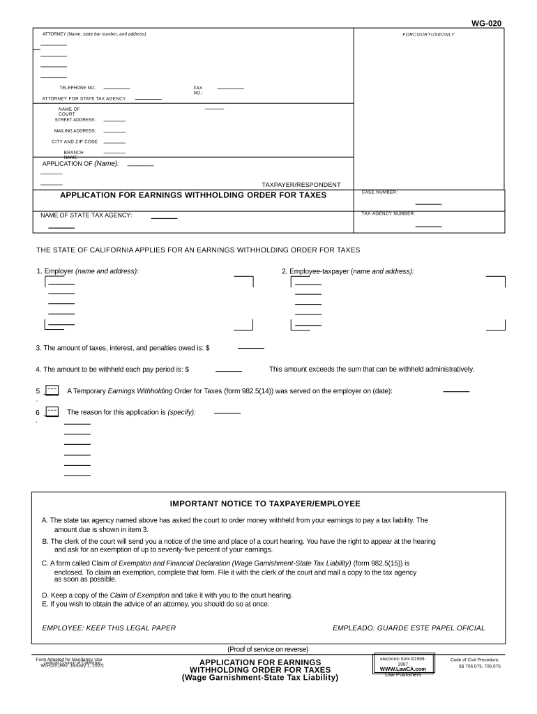 California Withholding Form Fill Out amp Sign Online DocHub