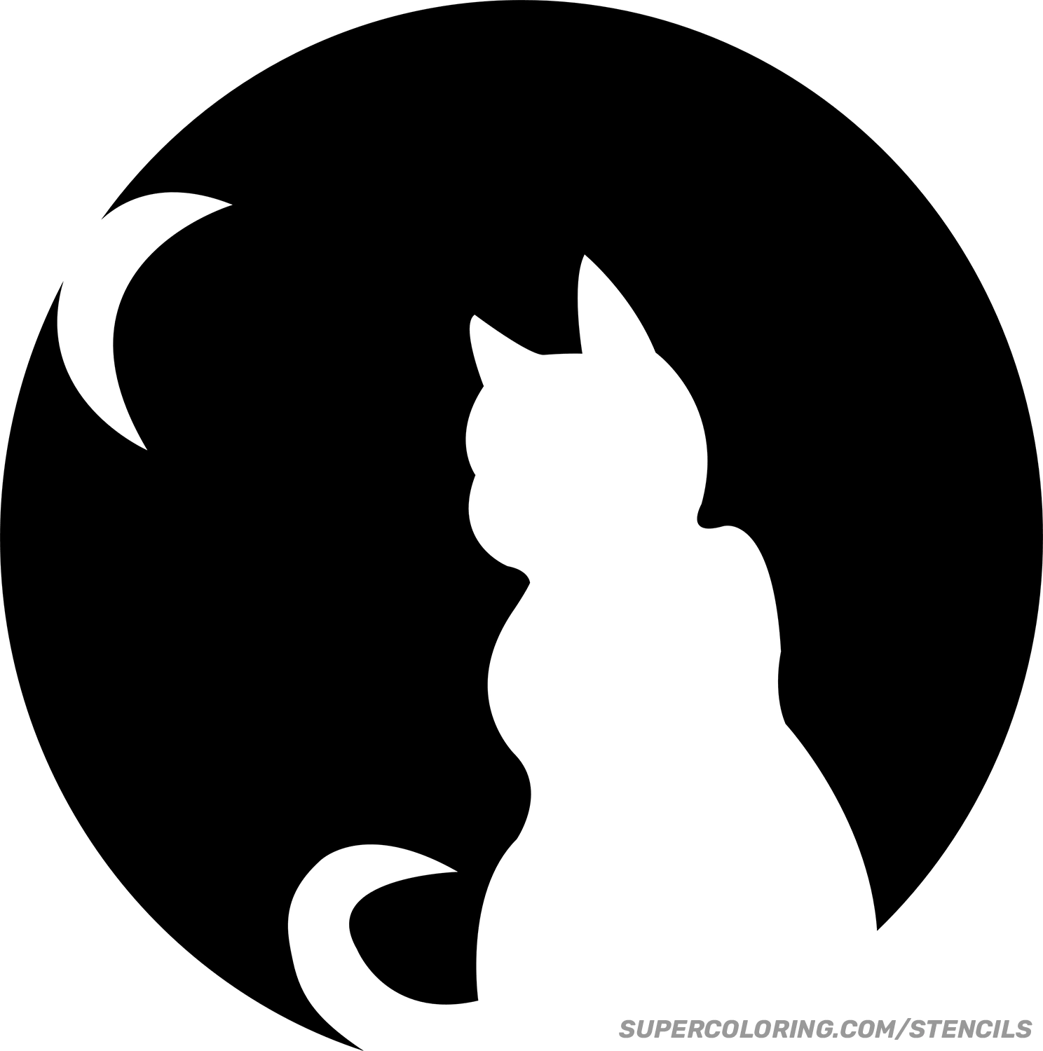 Cat Pumpkin Template Printable