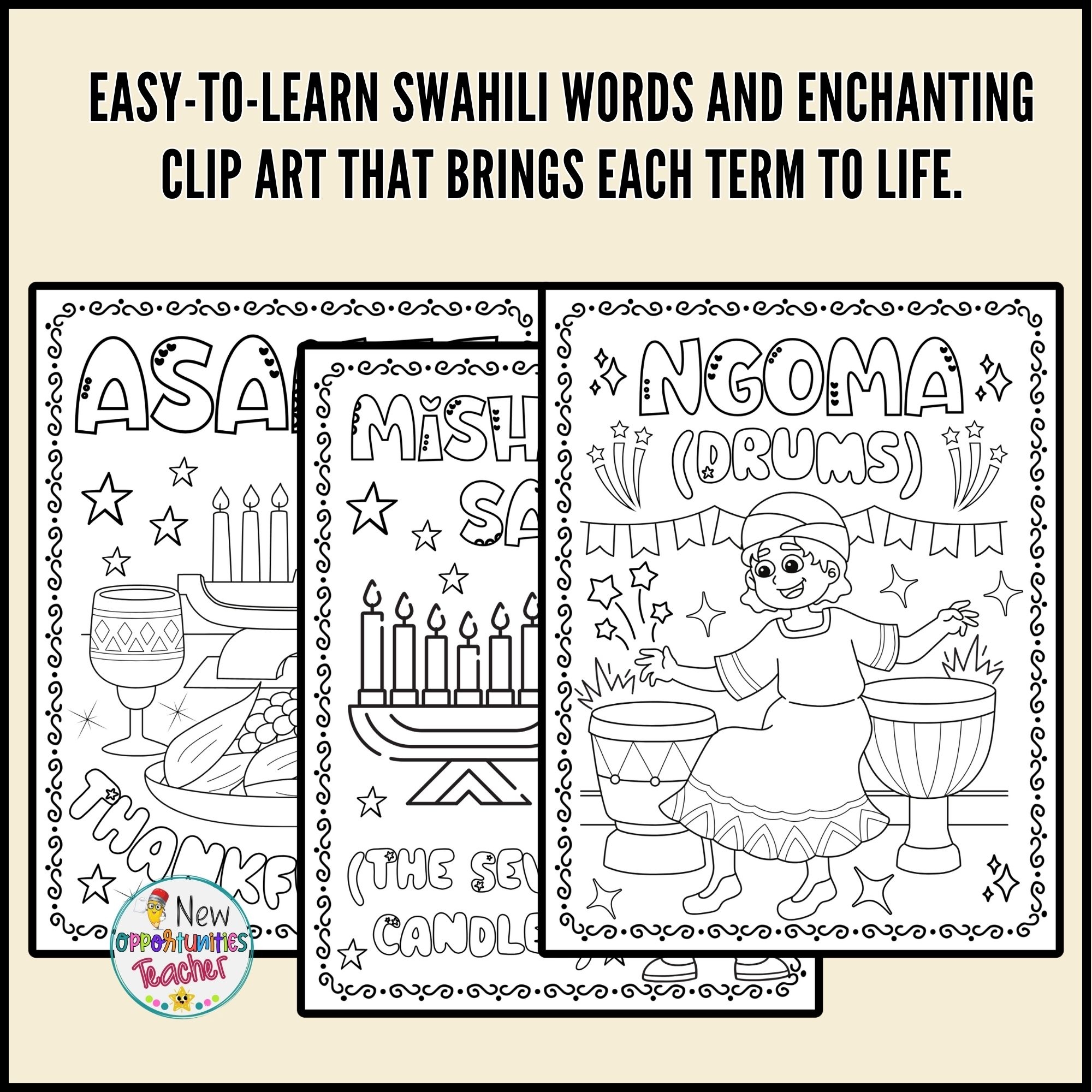 Celebrate Kwanzaa Coloring Pages 20 Kwanza Principles Coloring 