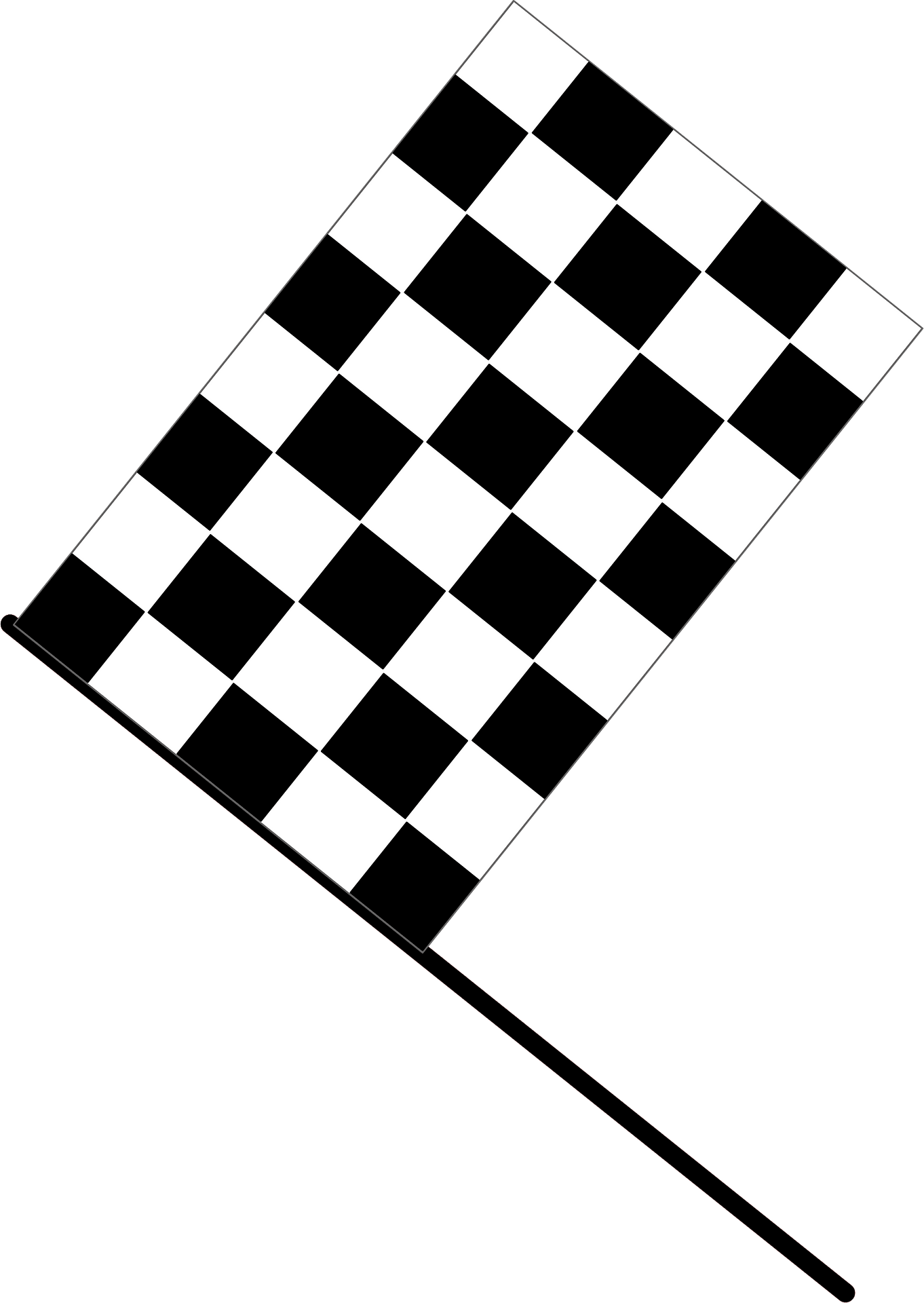 Checkered Flag Free Vector Clipart Images On Creazilla